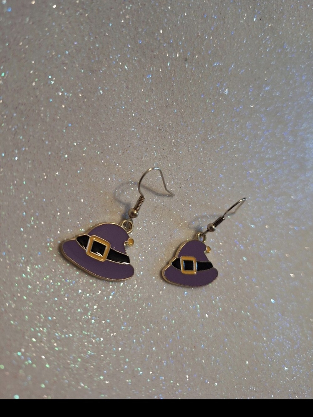Magic Wizard Hat Enemal earrings new